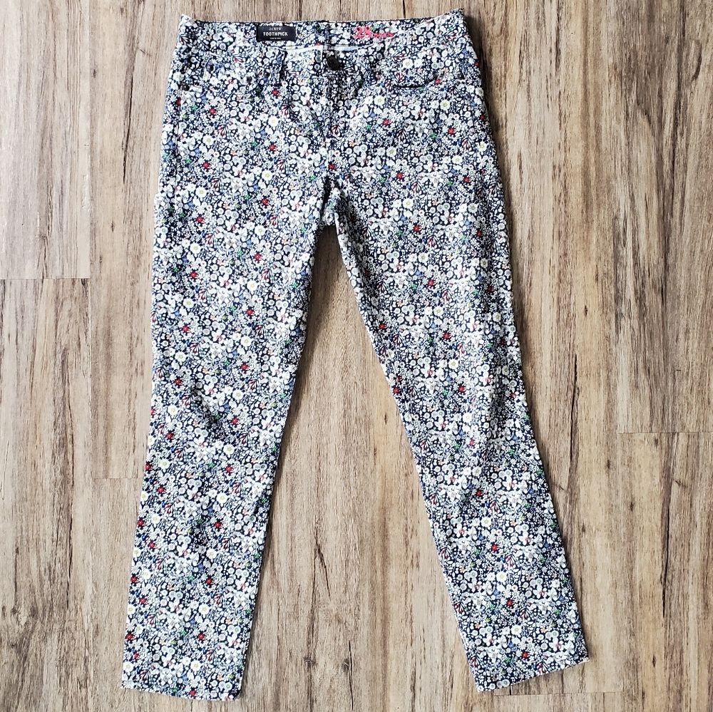 J. Crew Liberty of London Floral Skinny Jeans